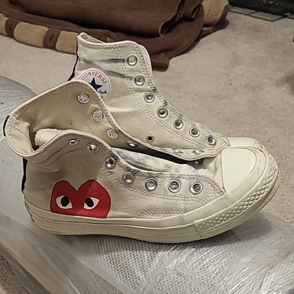 Converse commes de garcons red ❤️